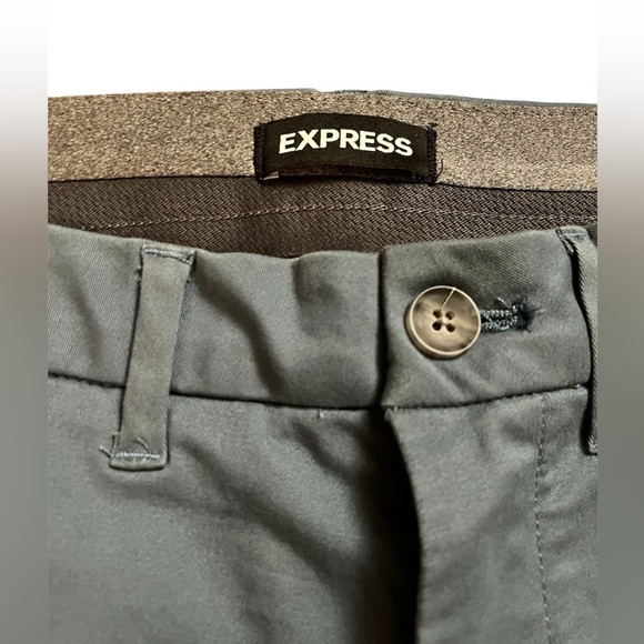 Express skinny chino pants GrayishBlue color size W29/L32. Barely worn. - Picture 5 of 13